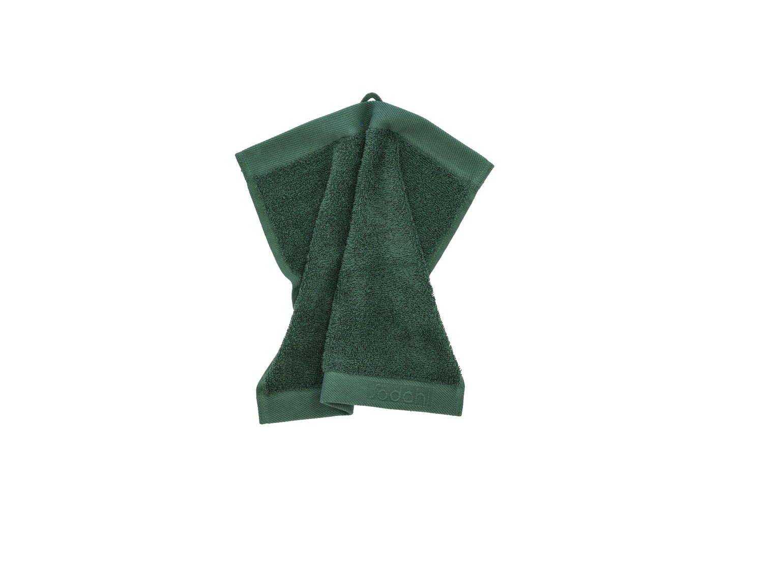 Södahl Organic Comfort Vaskeklud 30x30 cm Forest green