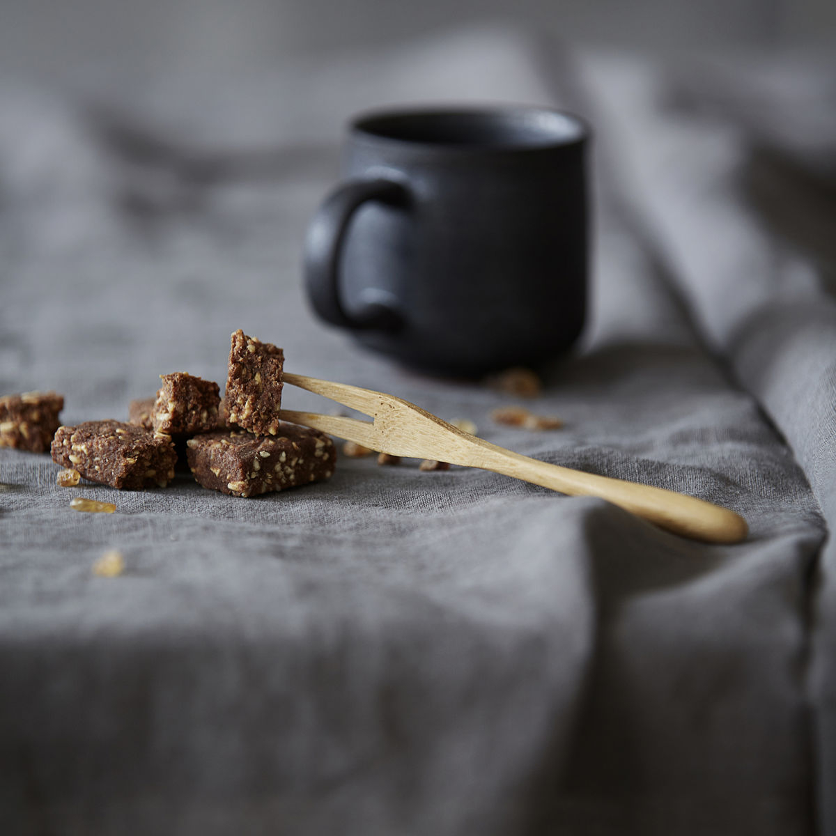 Gaffel, Bamboo, 14 cm, natur Gaffel, Bamboo, 14 cm, natur