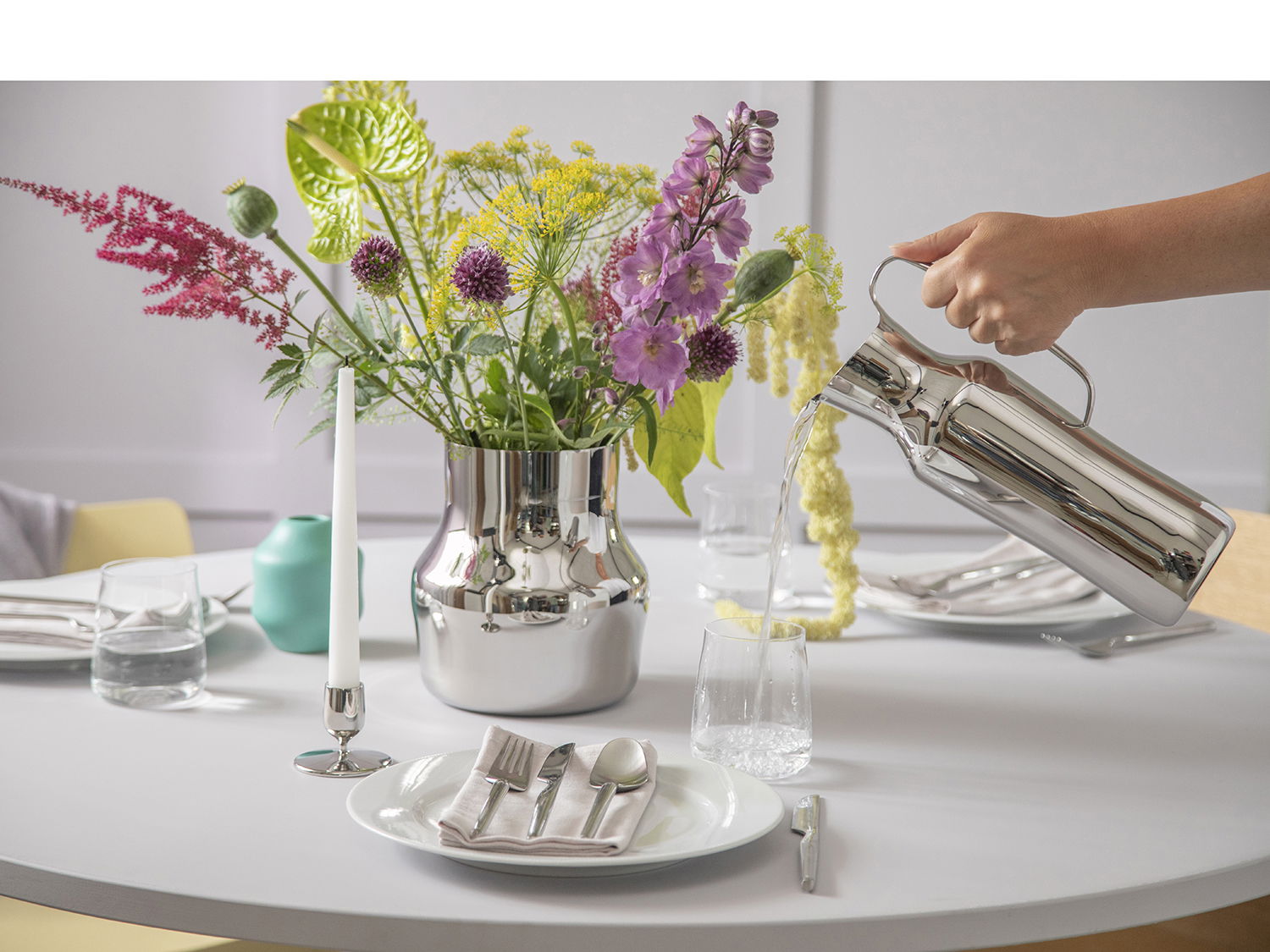 Vase Dorotea Ø9 x 10 cm Sea Green