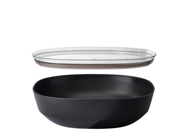 Mepal Silueta Serveringsskål 4 liter Nordic sort