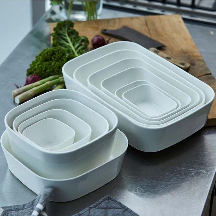 Rosti Modula Skål 10 x 10 x 6 cm Hvid* Rosti Modula Skål 10 x 10 x 6 cm Hvid*