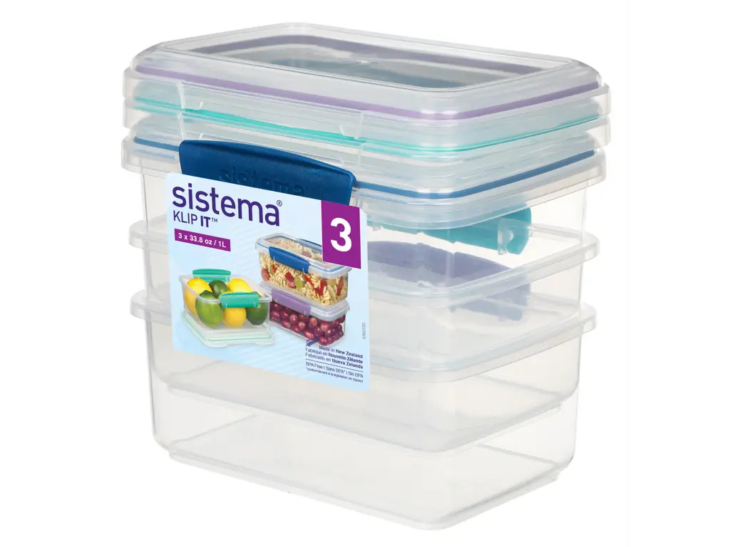 Sistema Accents 3Pack Rectangular 1L