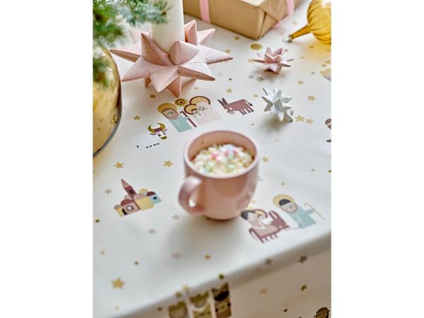 Södahl Christmas Night Akryldug med antislip 140 cm Offwhite - i metermål* Södahl Christmas Night Akryldug med antislip 140 cm Offwhite - i metermål*