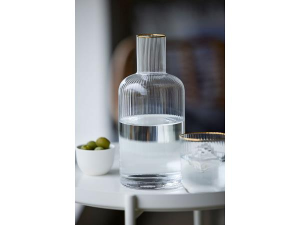 Lyngby Glas Palermo Gold Karaffel 1,5 liter Lyngby Glas Palermo Gold Karaffel 1,5 liter