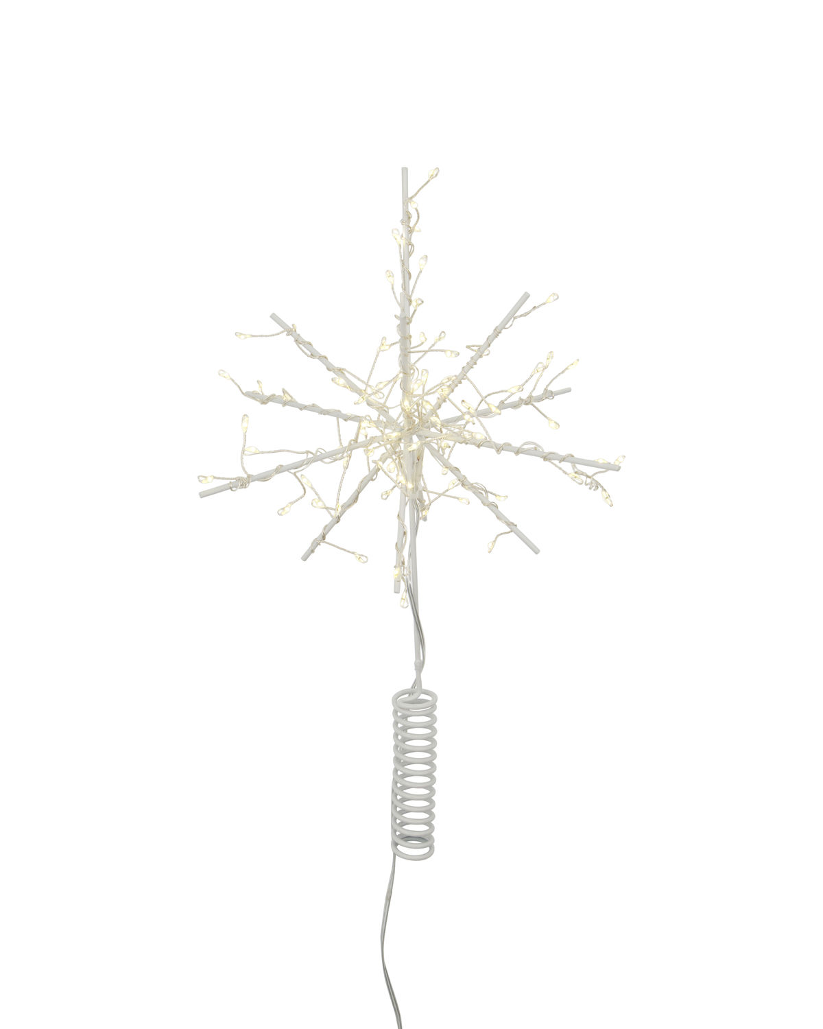 Top star juletræsstjerne med LED, Glow, Hvid* Top star juletræsstjerne med LED, Glow, Hvid*