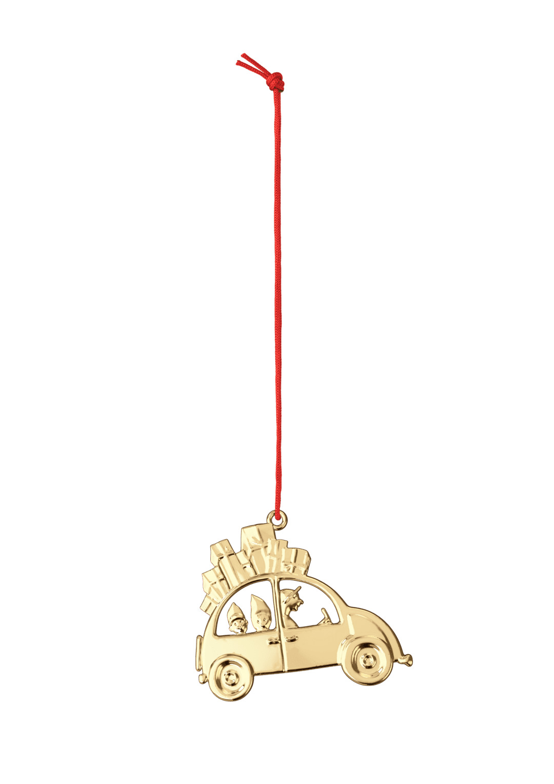 Julebil H6.5 forgyldt Karen Blixens Jul Julebil H6.5 forgyldt Karen Blixens Jul