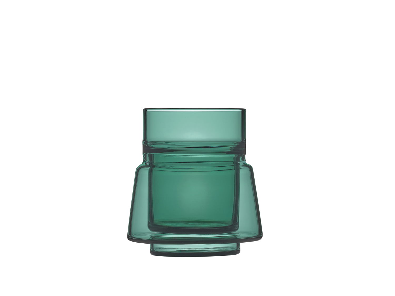 Jacob Jensen Small Dobbeltvægget glas Dia 6,5 x 7 cm 7 cl Green