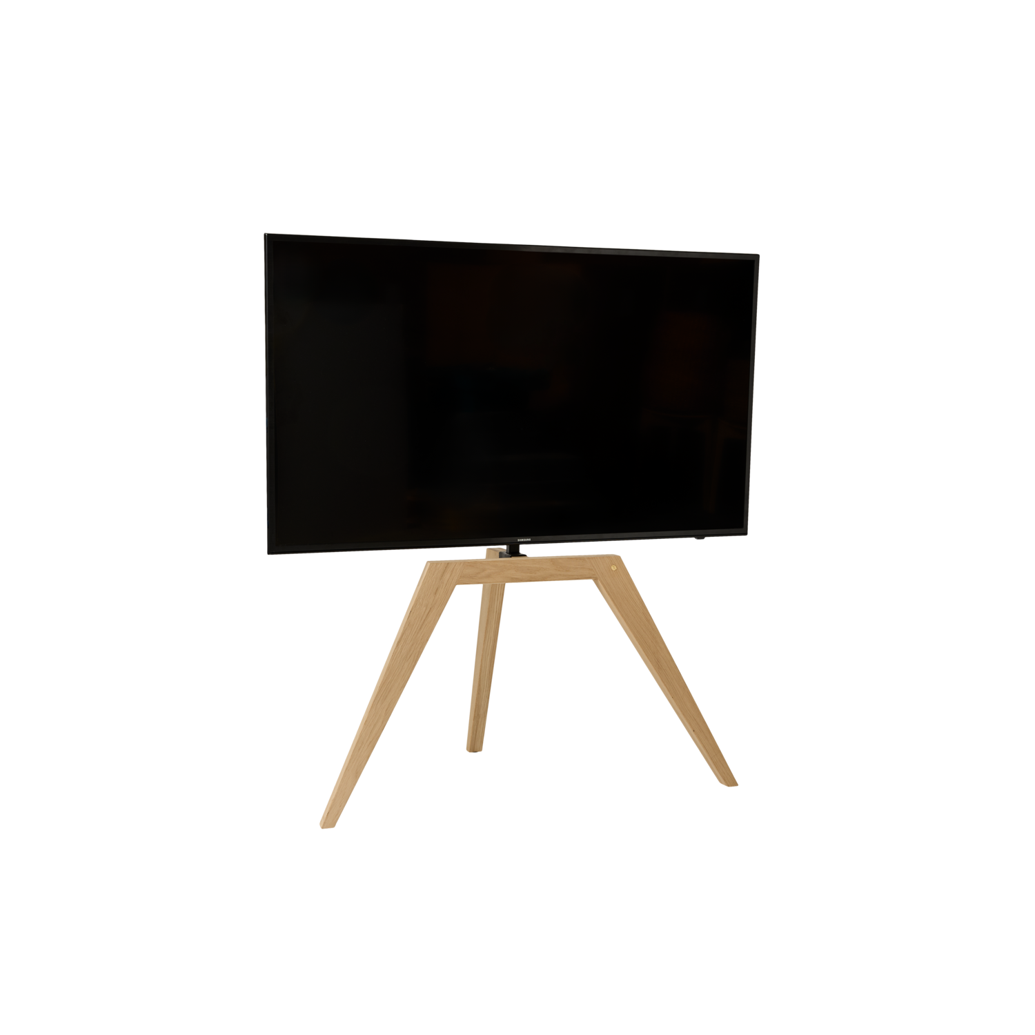 View TV Stander, L94,8xB50xH91,3 cm - 100% Massiv Eg