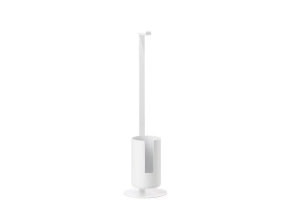 Fritstående toiletrulleholder Rim White