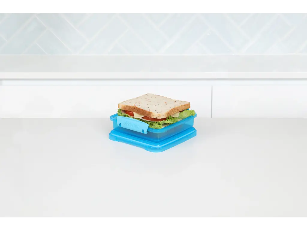 Sistema Sandwich Box 450ml, Blå