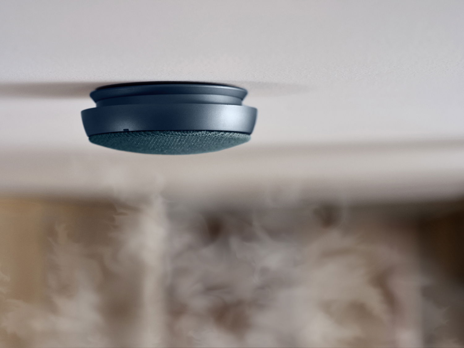 Jacob Jensen Røgalarm optisk Dia 10 cm Blå