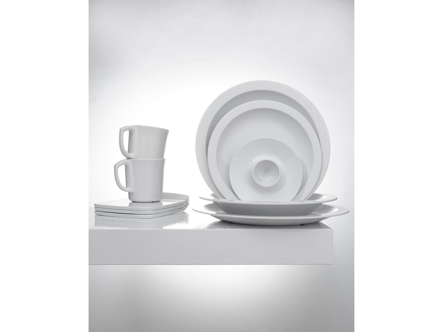 Rosti Hamlet Dyb tallerken 21 cm Hvid
