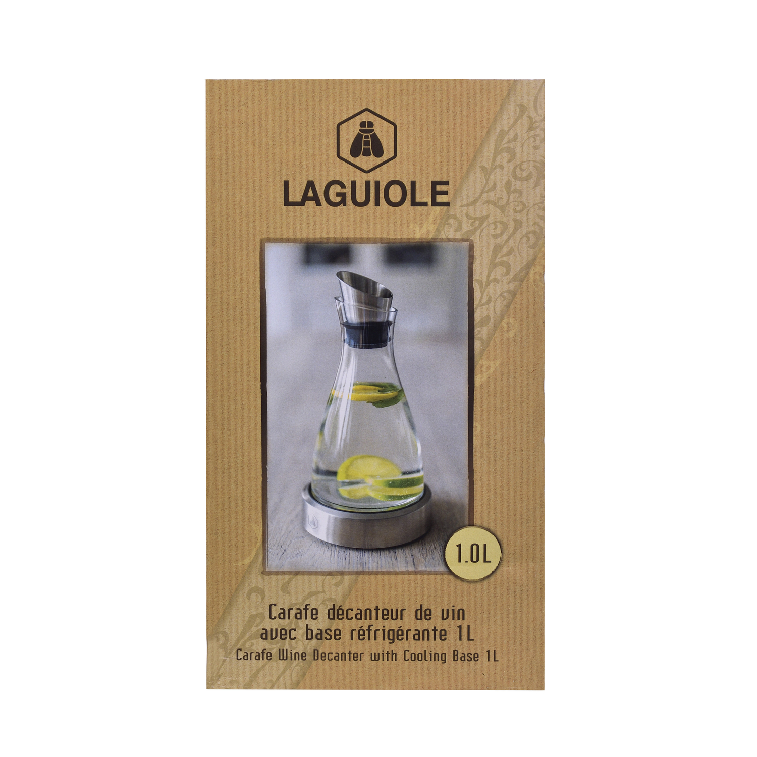 Laguiole Karaffel med Vinkøler bund Laguiole Karaffel med Vinkøler bund