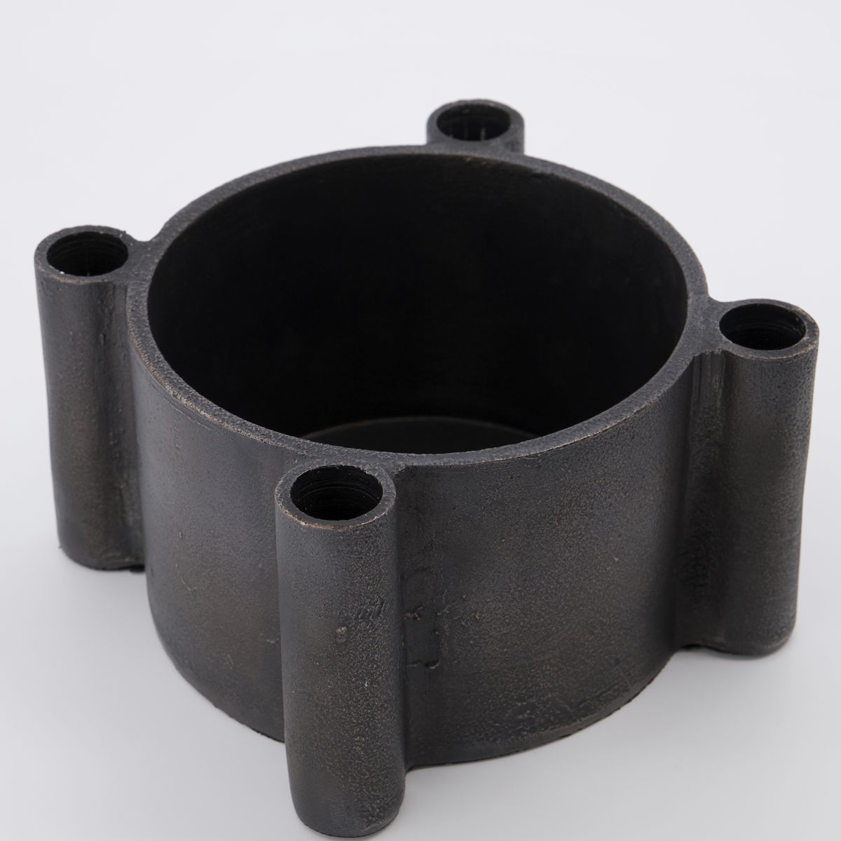Lysestage, Four, antik kobber