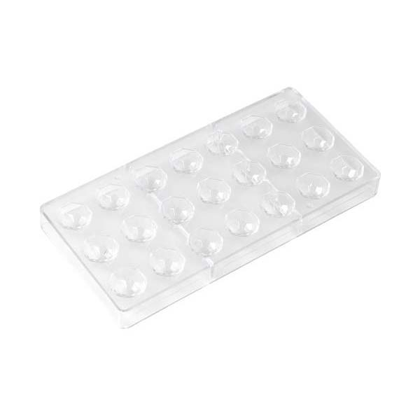 Patisse Chokoladeform t/21 stk diamant 27 x 13 x 2,5 cm Klar * Patisse Chokoladeform t/21 stk diamant 27 x 13 x 2,5 cm Klar *