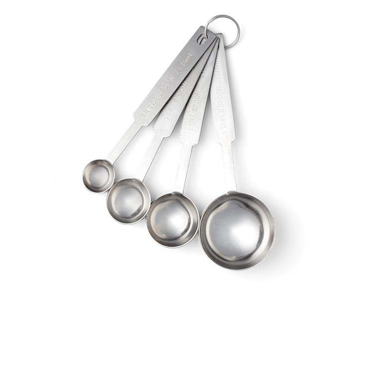 Blomsterbergs Måleskesæt 4 stk. stål Blomsterbergs Måleskesæt 4 stk. stål