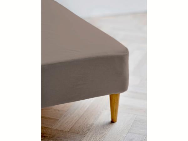 Södahl organic Calm Boxlagen 140 x 200 x 30 cm Taupe