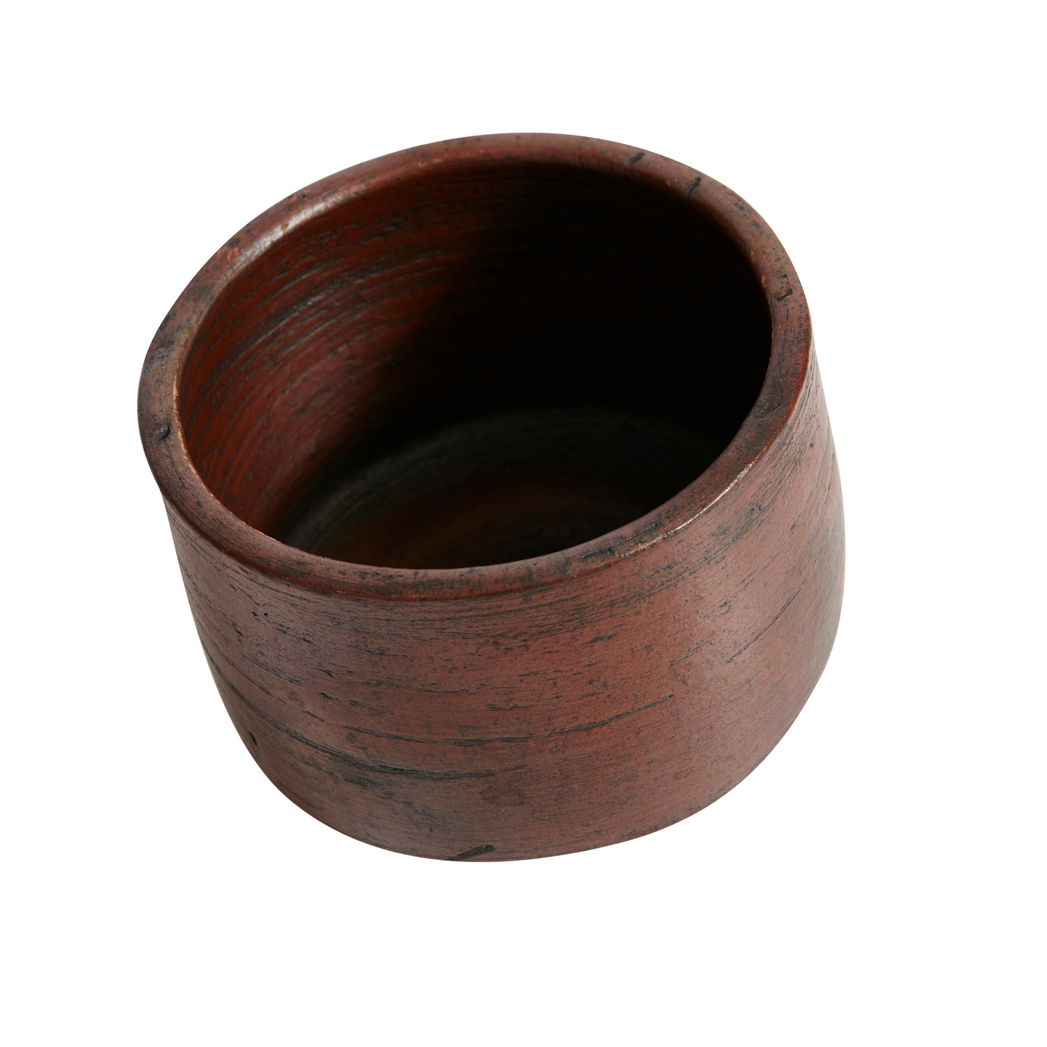 Hazel Dip It Skål - Brun/Sort, Ø7xH5,5 cm - Terrakotta - Brun/Sort