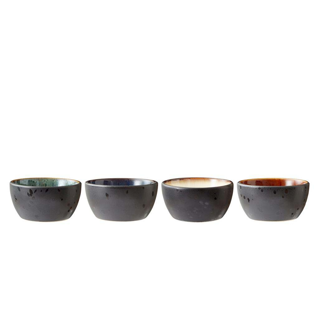 BITZ Skålesæt Dia. 10 cm 4 stk. Sort ass. BITZ Skålesæt Dia. 10 cm 4 stk. Sort ass.