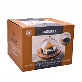 Laguiole Osteklokke med træbræt Laguiole Osteklokke med træbræt