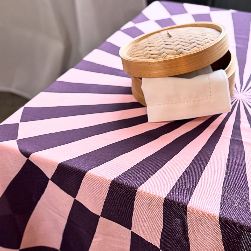 Cirkus dug blomme 140x340cm