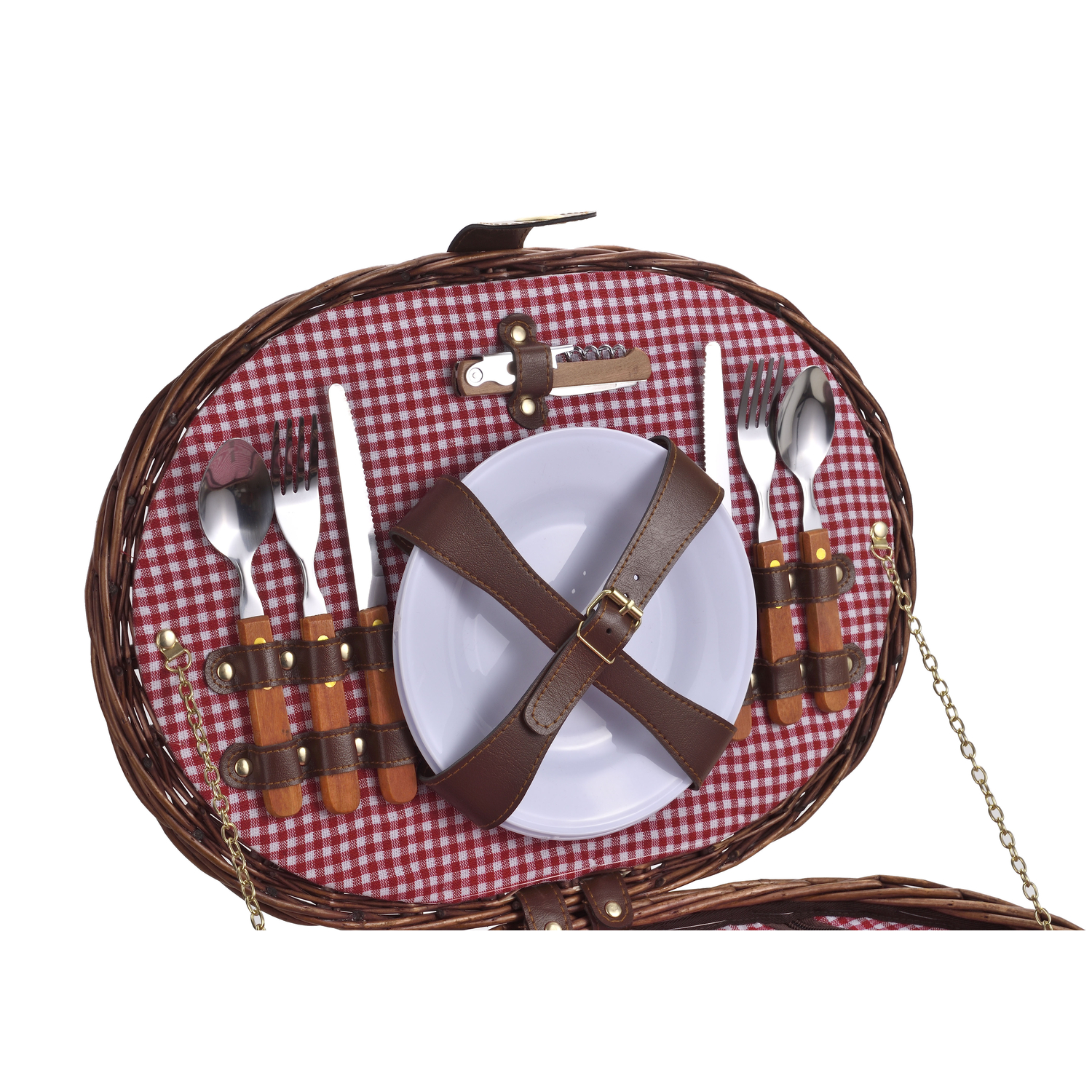 Laguiole Picnic kurv for to med kølerum