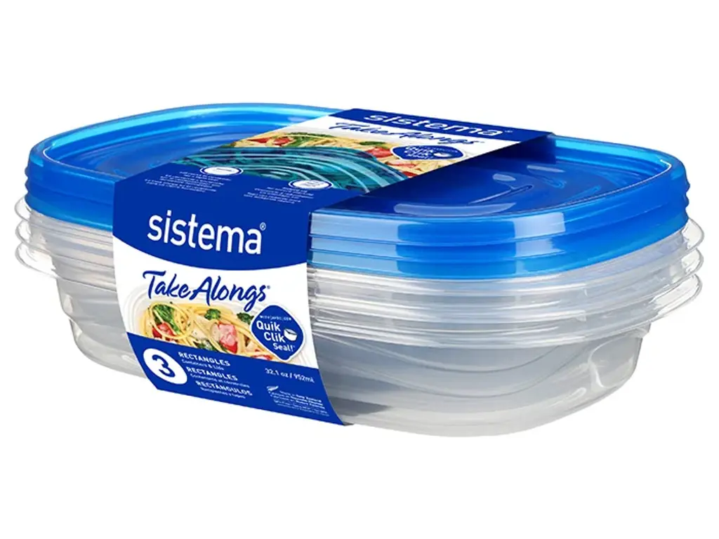 Sistema Rectangle 3 Pack 950 ml Sistema Rectangle 3 Pack 950 ml