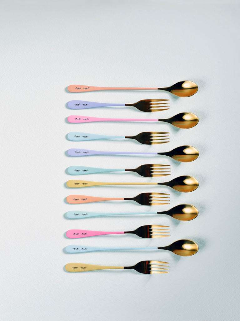 ME fork set, multi, 6 ass. - Gift box