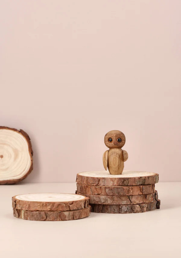 Wise ugle, miniature