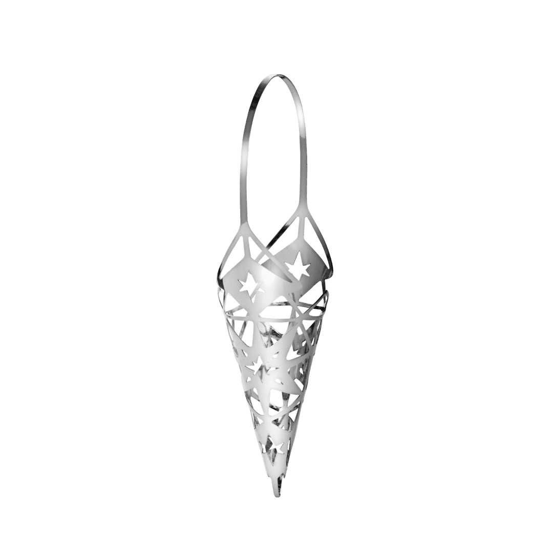 Kræmmerhus H15,6 forsølvet Kræmmerhus H15,6 forsølvet