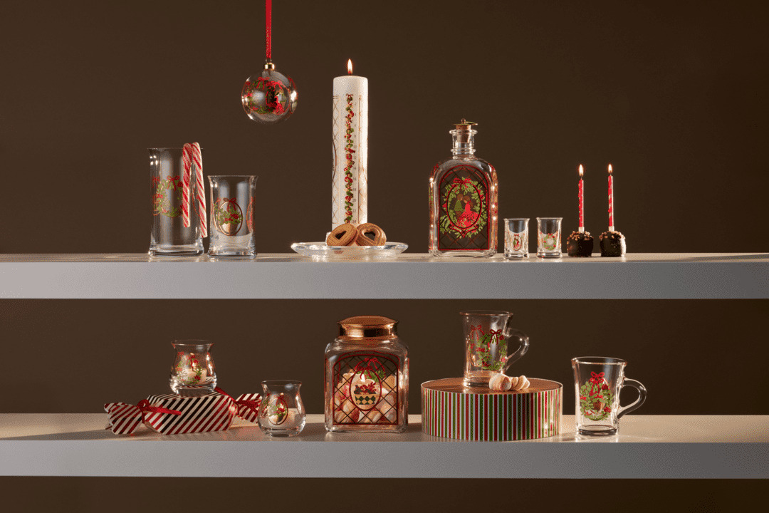 Holmegaard Christmas Kalenderlys 2025 Ø5 cm multi