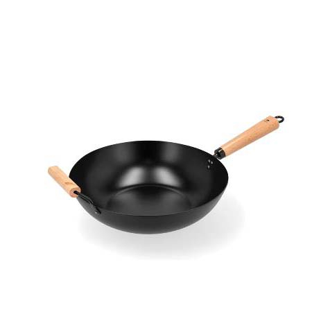 HOLM Wok Dia 32,5 x 8,4 cm Sort HOLM Wok Dia 32,5 x 8,4 cm Sort