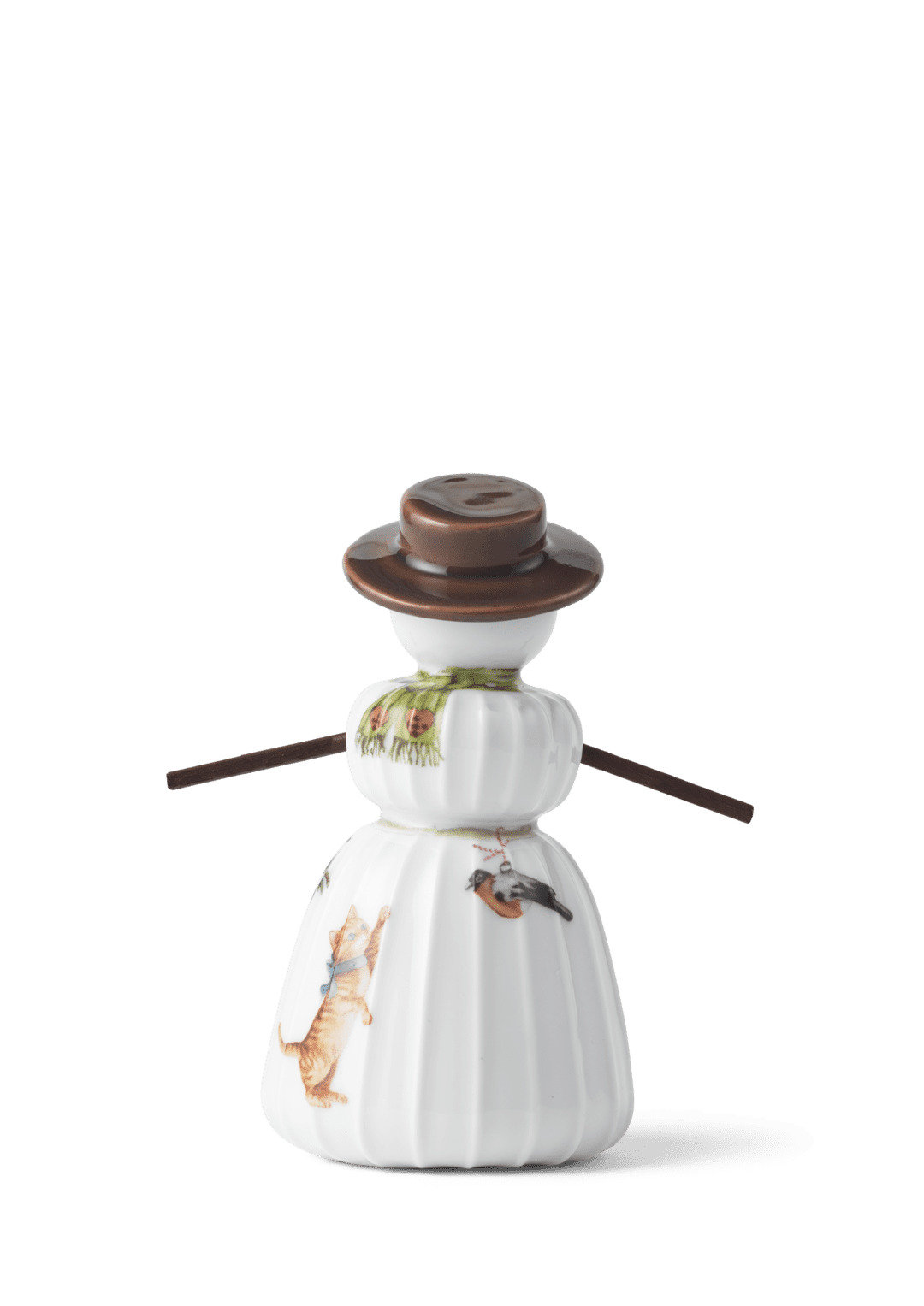 Hammershøi Christmas Snekone H11 hvid m. deko