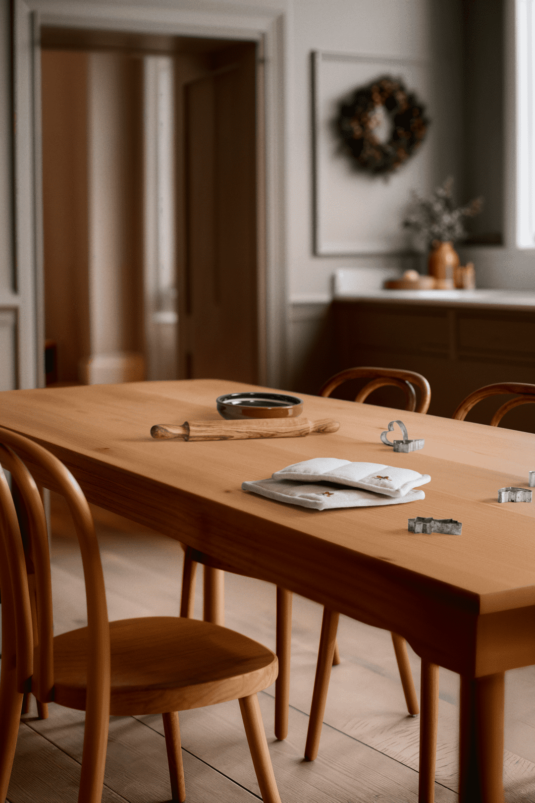 Christmas Fable Grydelapper 22x22 cm sand 1 stk.