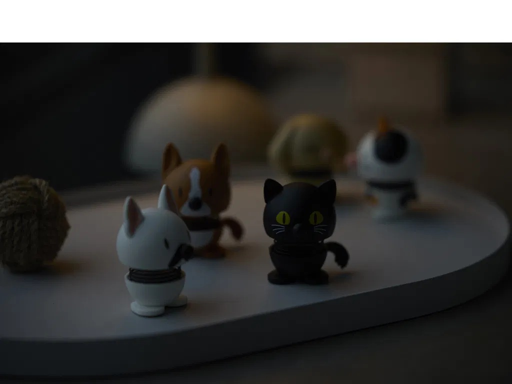 Hoptimist Corgi Hund 4,4x3,7x6 cm, Mini, Brun