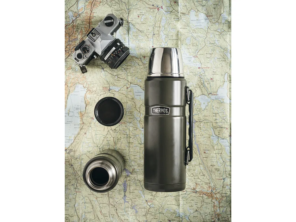 Thermos Stainless King Termoflaske 1,2 liter Army