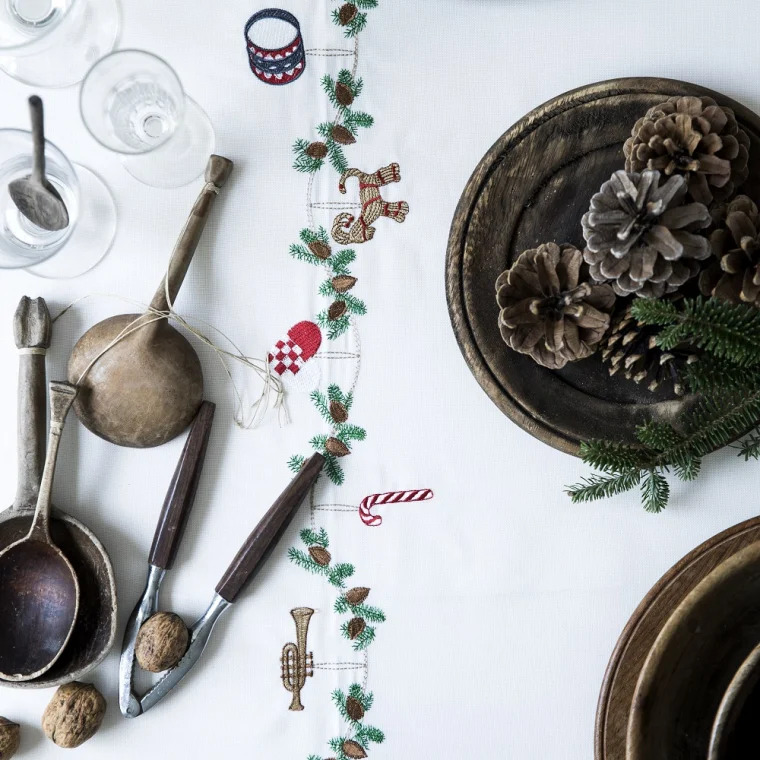 Langkilde & Søn Juledug, 140 x 240cm Langkilde & Søn Juledug, 140 x 240cm