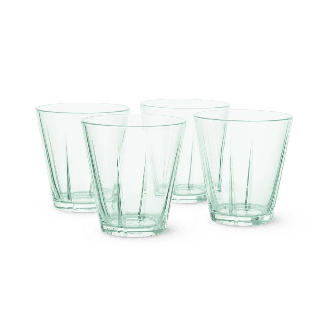 Grand Cru Recycled Vandglas 26 cl klar grøn 4 stk* Grand Cru Recycled Vandglas 26 cl klar grøn 4 stk*