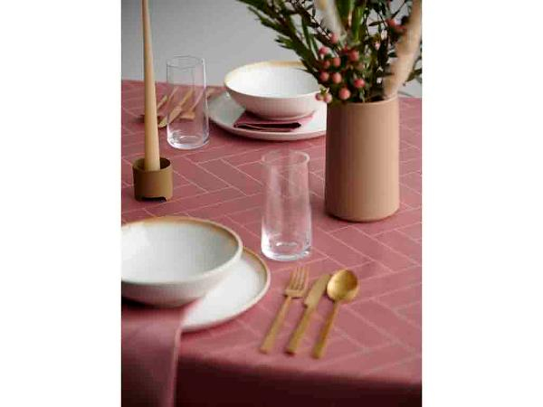 Södahl Tiles Damask Mundserviet 45 x 45 cm 4 stk. Old Rose