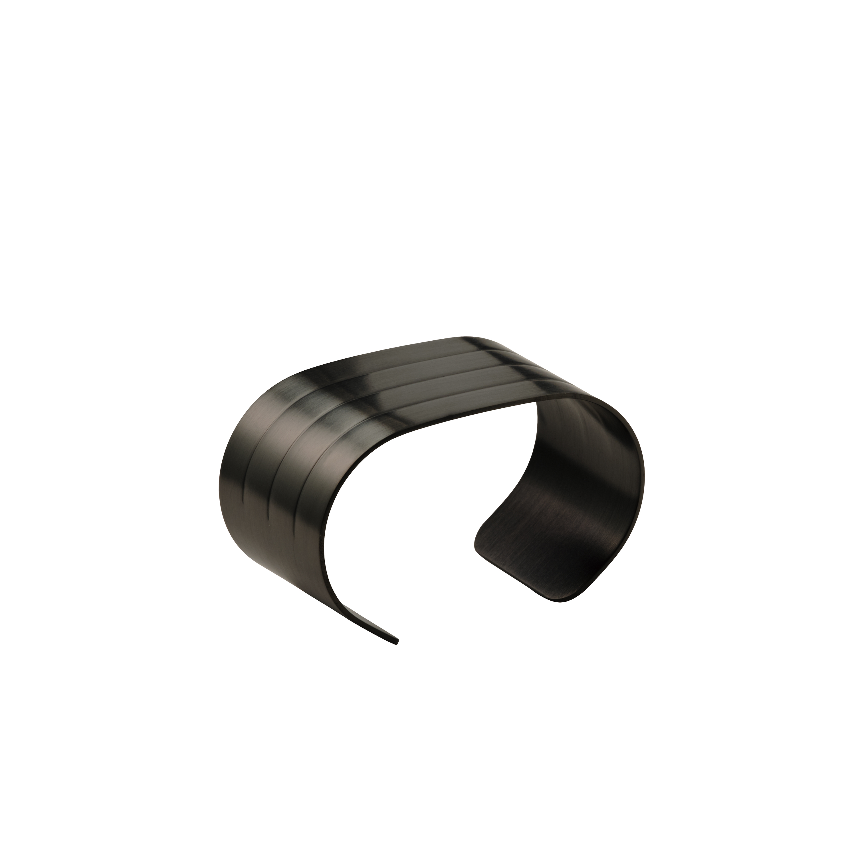 RAW - servietring Mat sort, 4 stk. RAW - servietring Mat sort, 4 stk.