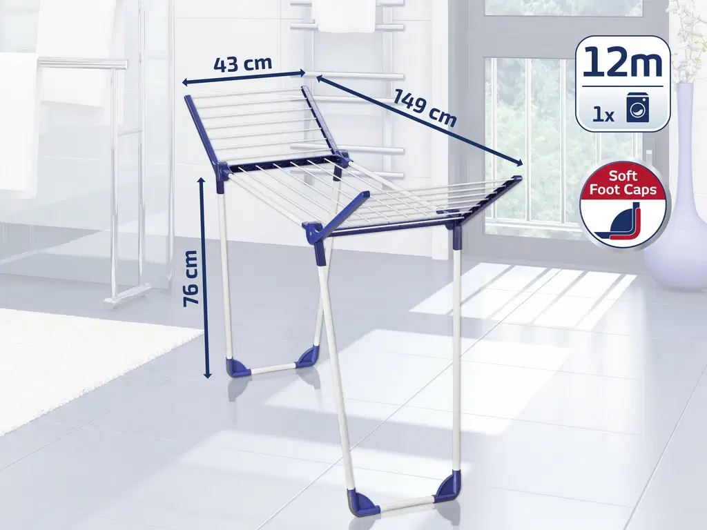 Leifheit Tørrestativ Pegasus 120 solid compact