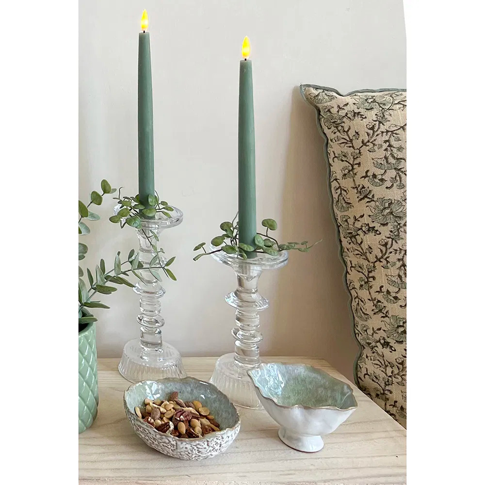 Keramikskål, grøn Keramikskål, grøn