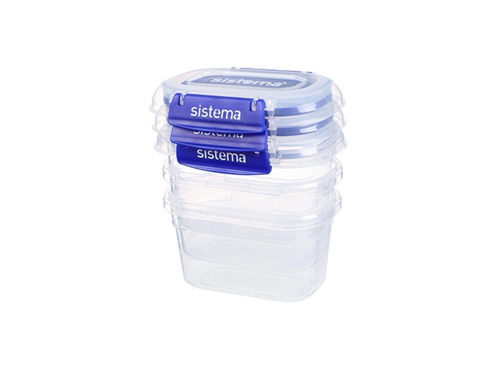 Sistema Rectangle Klip It Plus 3Pack 400ml