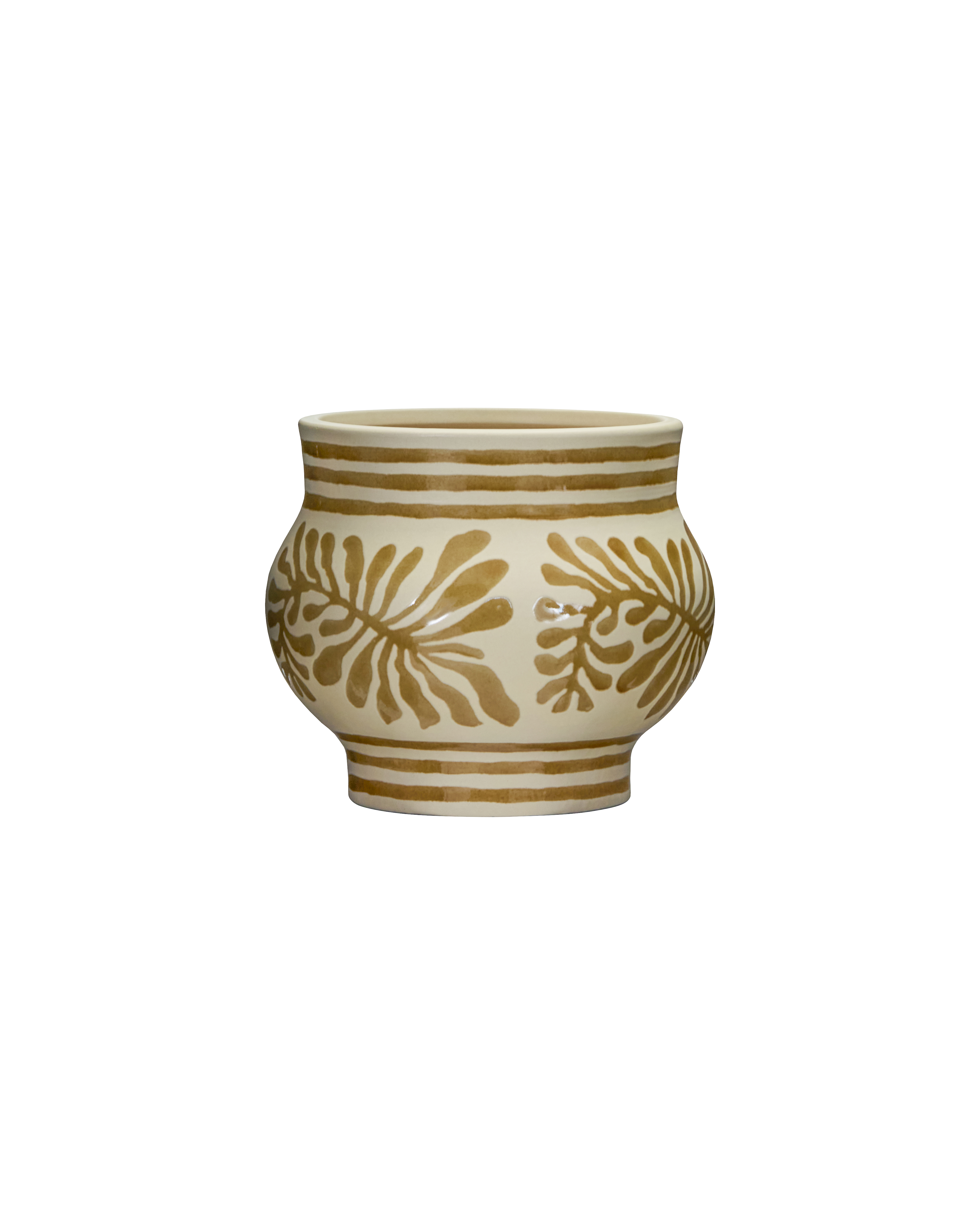 Urtepotte, Ivy, Beige H20 cm