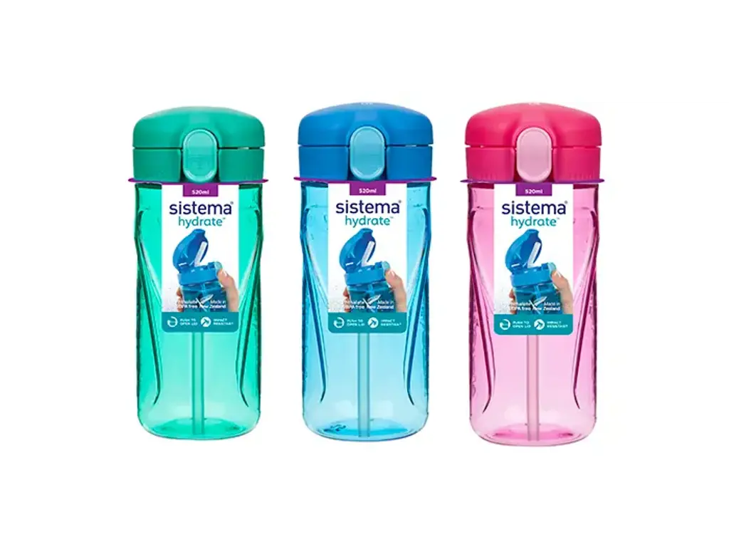 Sistema Tritan Quick Flip Pink 520ml