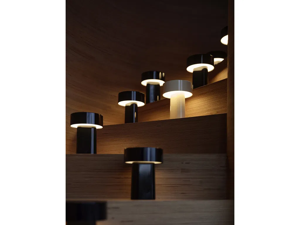Zone Lampe Oblong Varm Grå Dia 14 cm