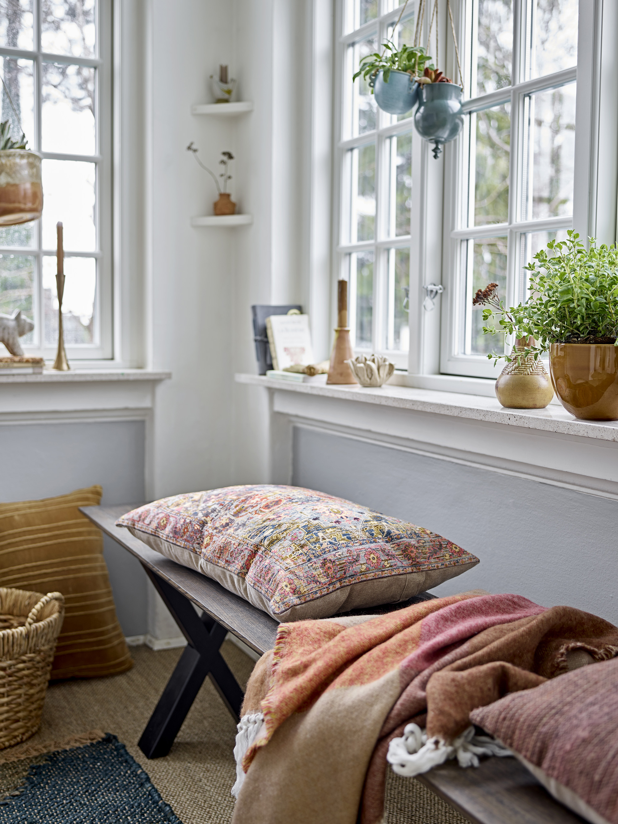 Ara Plaid, Akryl, L150xW130 cm, Brun