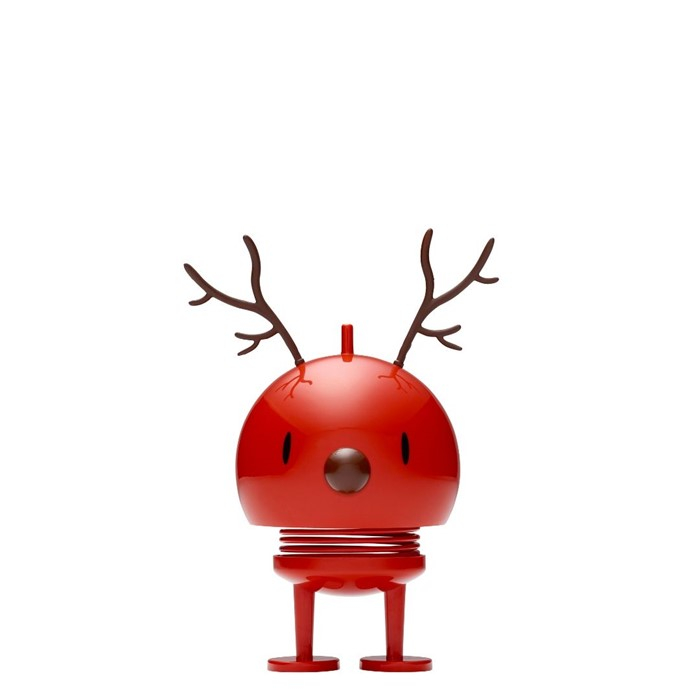 Hoptimist Rensdyr rød mellem