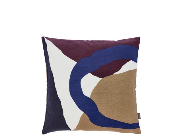 Södahl Collage Pude 45 x 45 cm Royal Blue