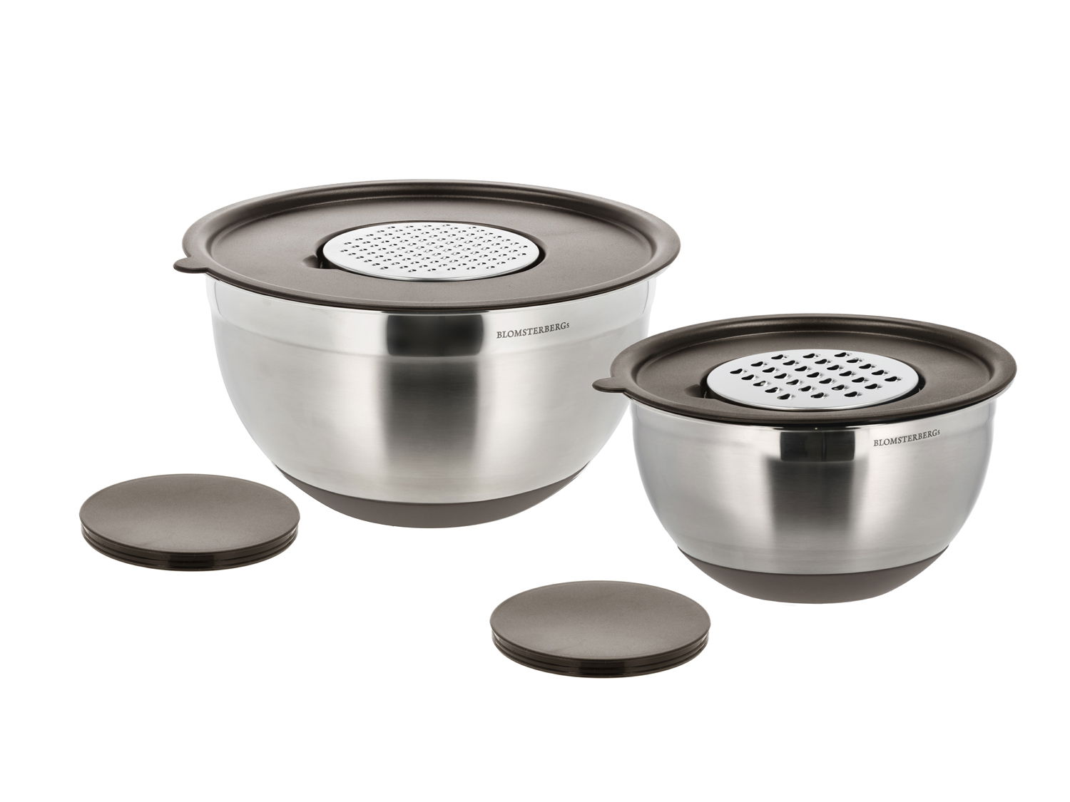 Blomsterberg Røreskåle 8 dele 3 + 5 liter, Latte